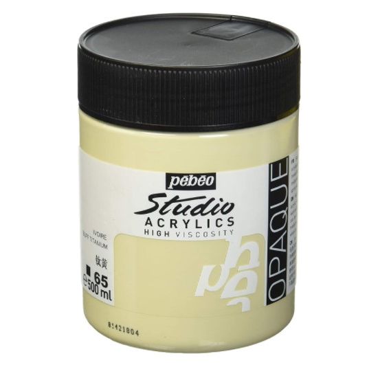 Pebeo Studio Acrylic Paint Buff Titanium