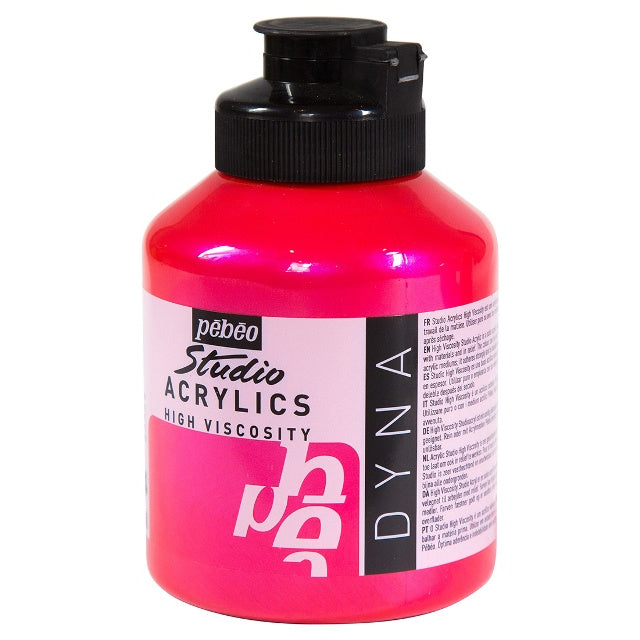 Pebeo Studio Acrylic Paint IRIDESCENT RED BLUE