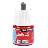 Pebeo Setasilk Fabric Paint Hermes Red 45ml