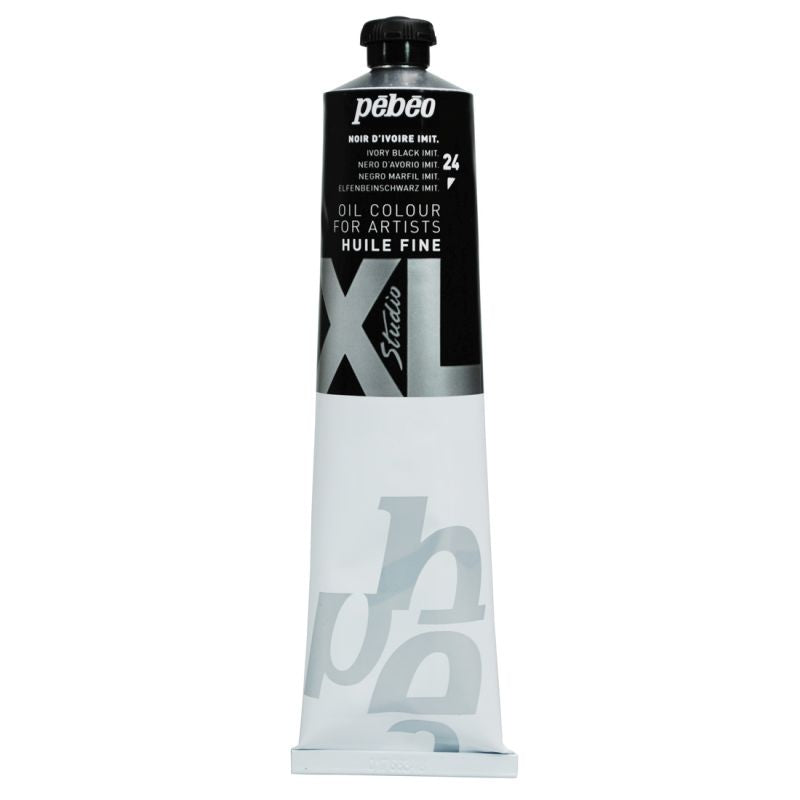 Pebeo XL Oil Paint Ivory Black 200ml