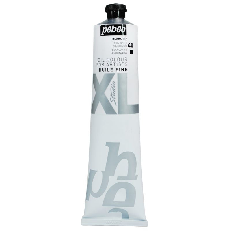 Pebeo XL Oil Paint Vivid White 200ml