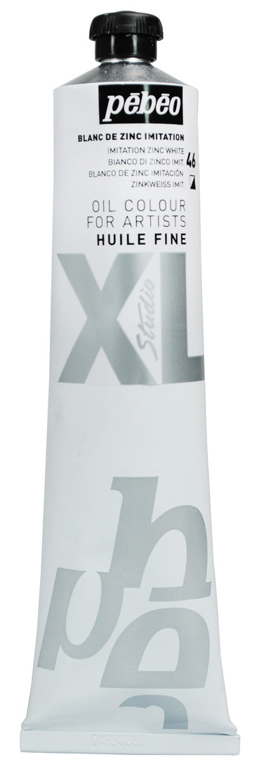 Pebeo XL Oil Paint True Zinc White 200ml
