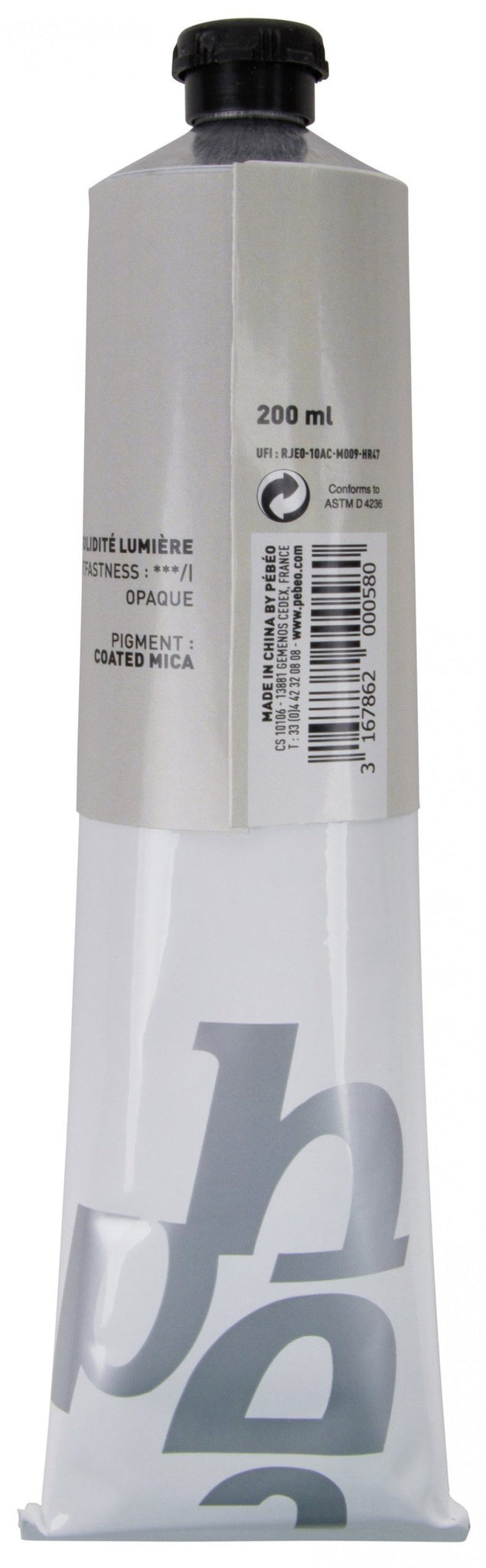 Pebeo XL Oil Paint Silver