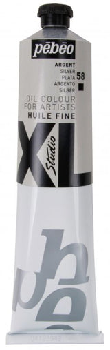 Pebeo XL Oil Paint Silver 200ml