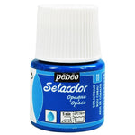 Pebeo Setacolor Fabric Paint Cobalt Blue 45ml