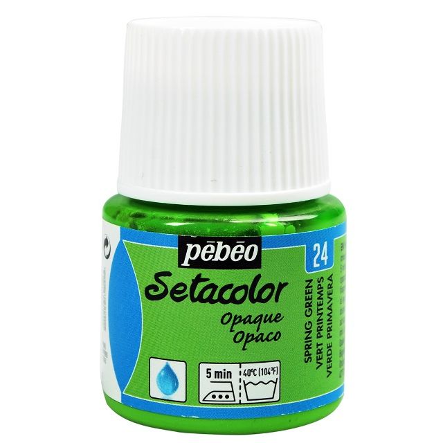 Pebeo Setacolor Fabric Paint Spring Green 45ml