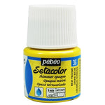 Pebeo Setacolor Fabric Paint Shimmer Yellow 45ml