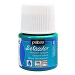 Pebeo Setacolor Fabric Paint Shimmer Turquoise 45ml