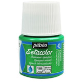 Pebeo Setacolor Fabric Paint Shimmer Chlorophyl 45ml