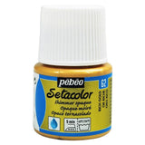Pebeo Setacolor Fabric Paint Shimmer Rich Gold 45ml