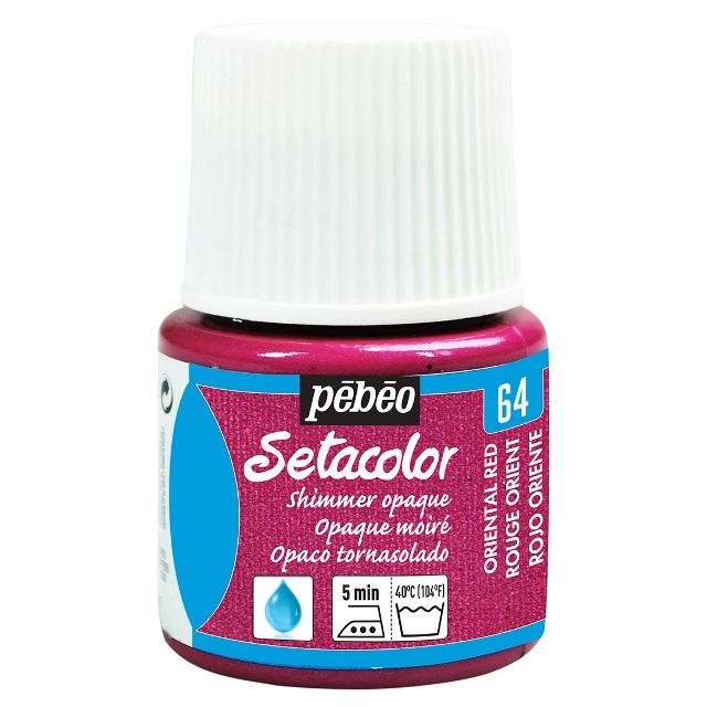 Pebeo Setacolor Fabric Paint Shimmer Orient 45ml