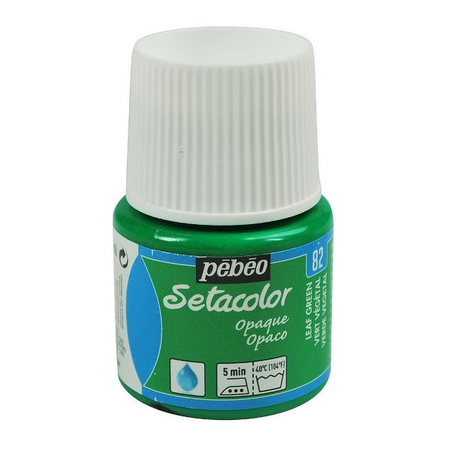 Pebeo Setacolor Fabric Paint Leaf Green 45ml