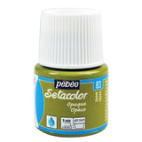 Pebeo Setacolor Fabric Paint Olive 45ml