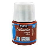 Pebeo Setacolor Fabric Paint Cinnamon 45ml