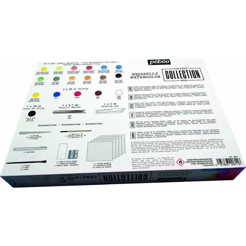 Pebeo Watercolour Paint Set Collection Set SET