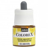 Pebeo Colorex Watercolour Ink Lemon Yellow 45ml