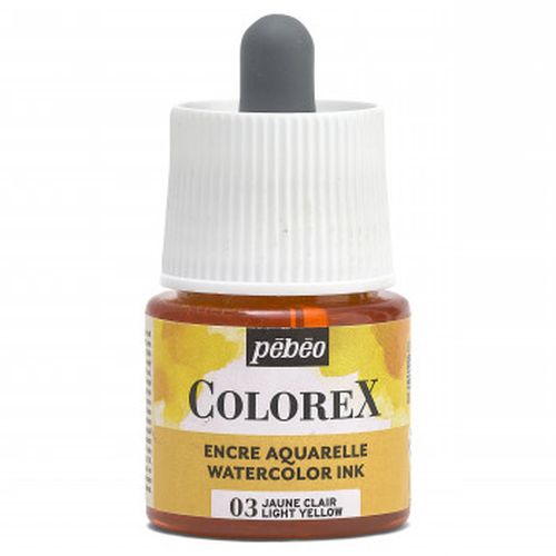 Pebeo Colorex Watercolour Ink Light Yellow 45ml