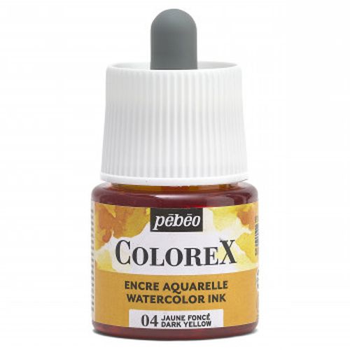 Pebeo Colorex Watercolour Ink Dark Yellow