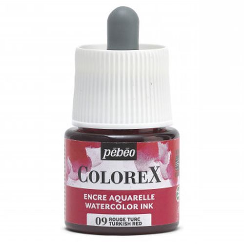 Pebeo Colorex Watercolour Ink Turkish Red 45ml