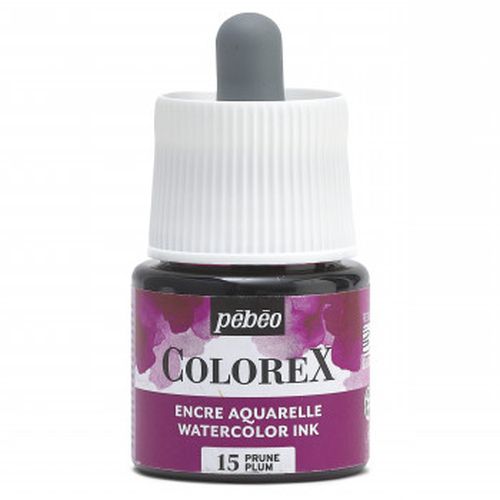 Pebeo Colorex Watercolour Ink Plum 45ml