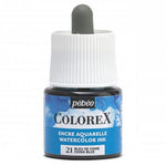 Pebeo Colorex Watercolour Ink China Blue 45ml
