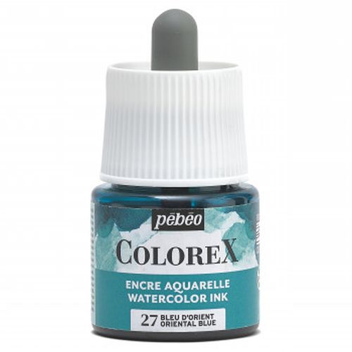 Pebeo Colorex Watercolour Ink Oriental Blue 45ml