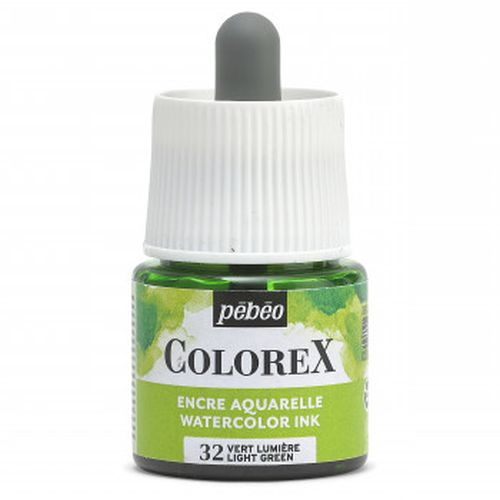Pebeo Colorex Watercolour Ink Light Green 45ml