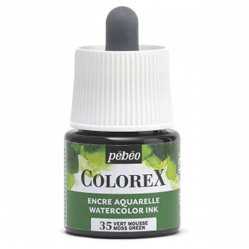Pebeo Colorex Watercolour Ink Moss Green 45ml