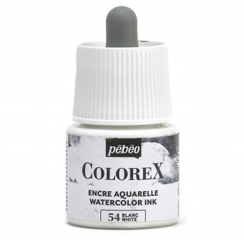 Pebeo Colorex Watercolour Ink White 45ml