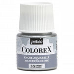 Pebeo Colorex Watercolour Ink Silver 45ml
