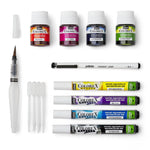 Pebeo Colorex Watercolour Ink Calligraphy Kit SET