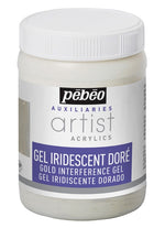 Pebeo Acrylic Medium Interference Gel Gold