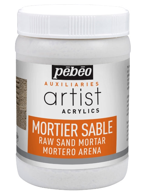 Pebeo Acrylic Medium Sand Mortar 250ml
