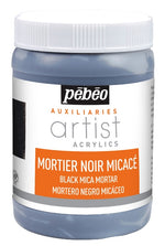 Pebeo Acrylic Medium Black Mortar