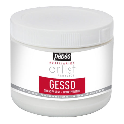 PEBEO ARTIST ACRYLIC MEDIUM GESSO TRANSPARENT
