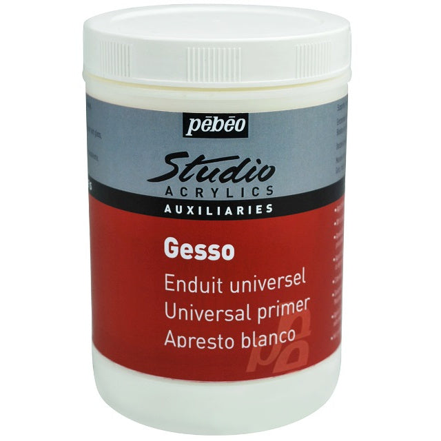 PEBEO STUDIO ACRYLIC MEDIUM GESSO WHITE