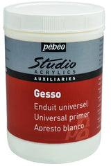 Pebeo Acrylic Medium Gesso White 1L