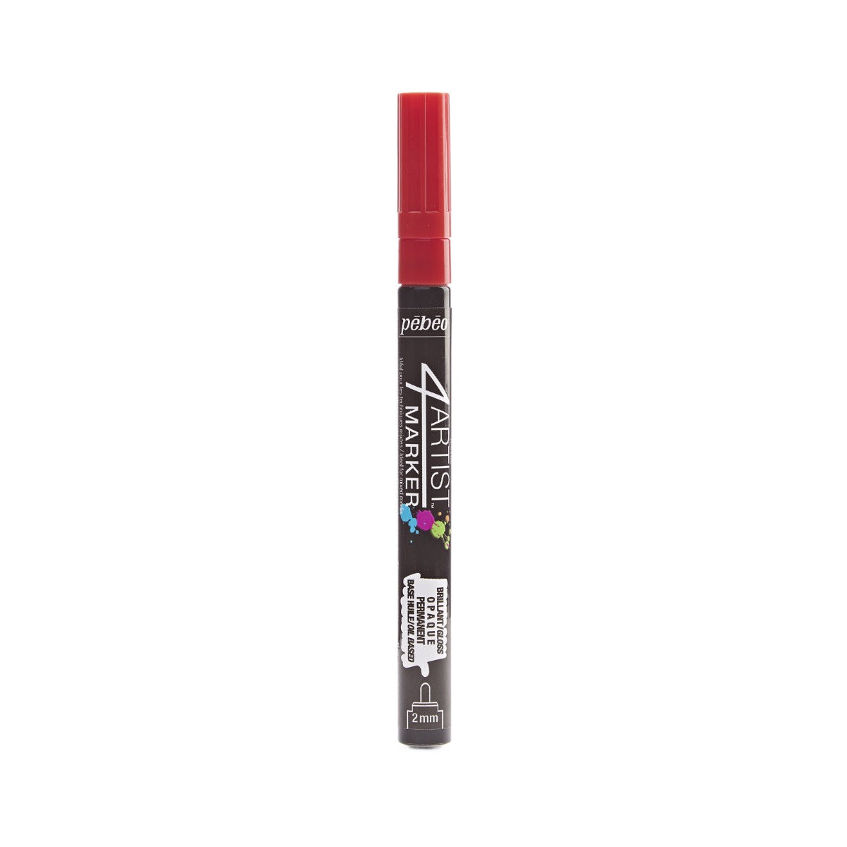 Pebeo 4Artist Oil Based Paint Marker Red