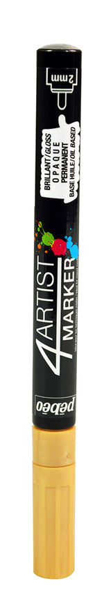 Pebeo 4Artist Oil Based Paint Marker Gold 2mm