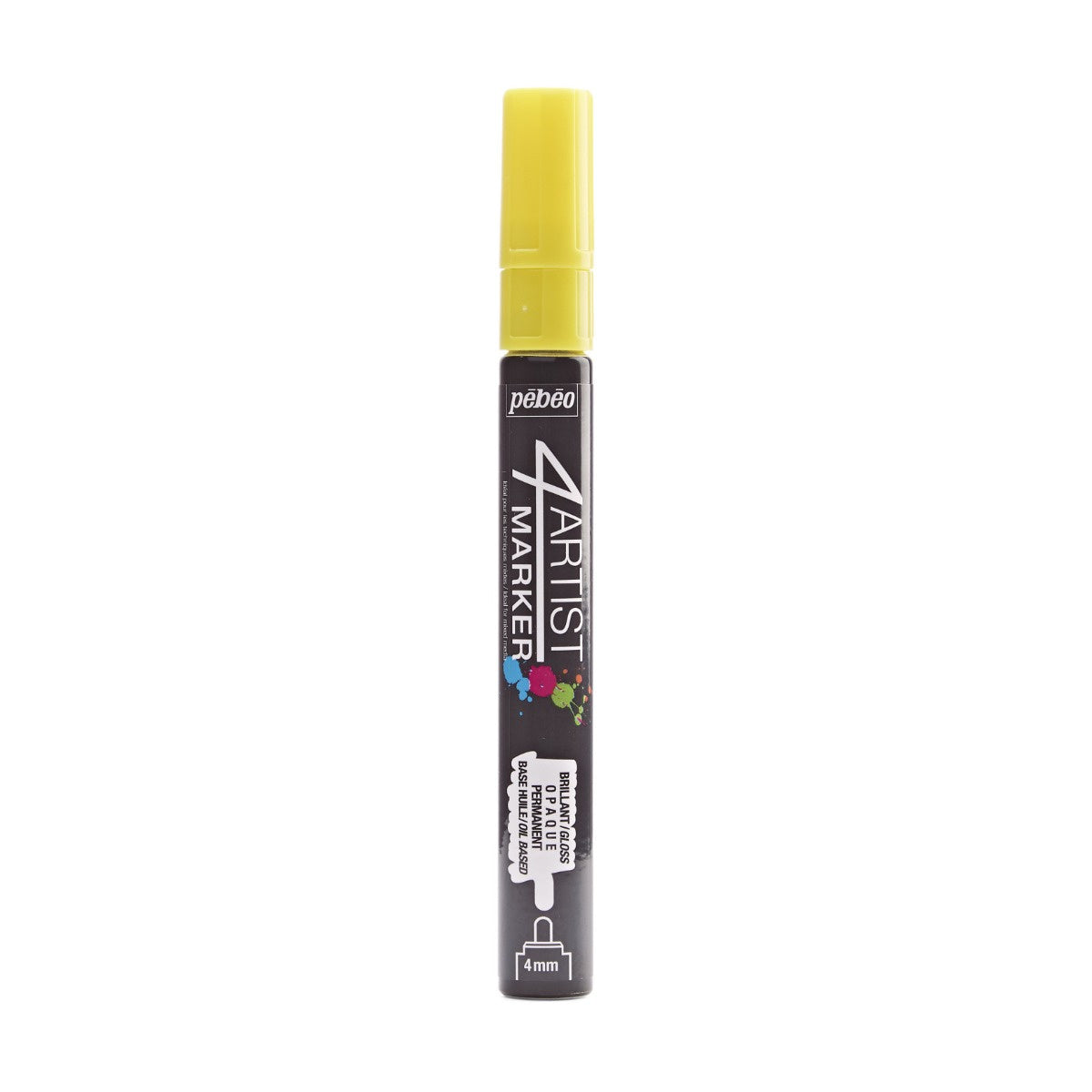 Pebeo 4Artist Oil Based Paint Marker Yellow