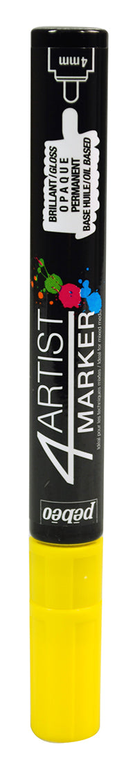 Pebeo 4Artist Oil Based Paint Marker Yellow