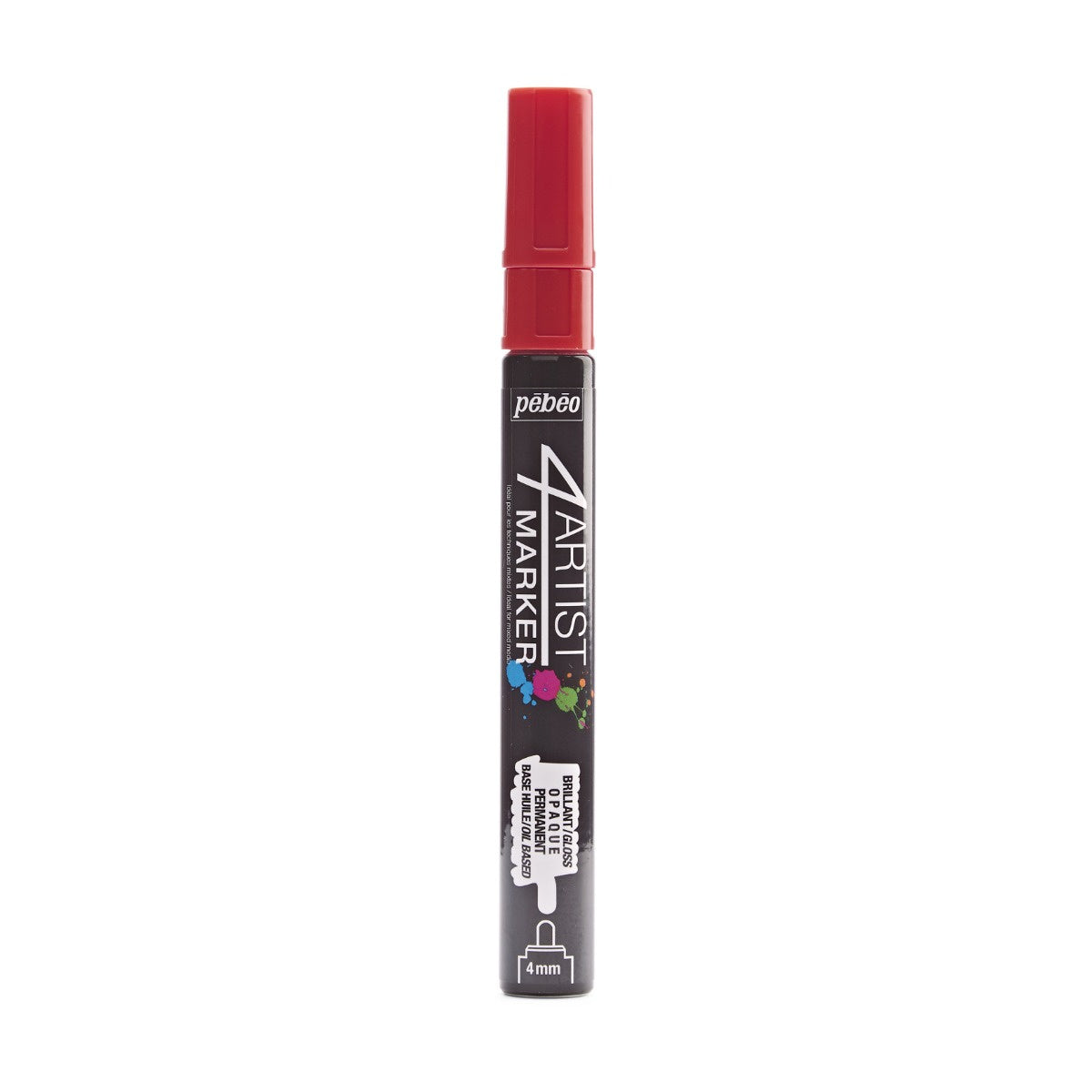 Pebeo 4Artist Oil Based Paint Marker Red