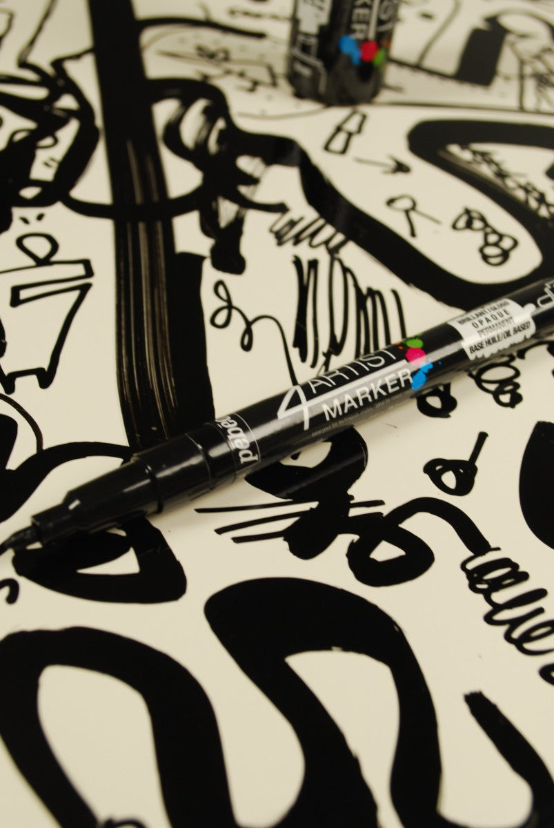 Pebeo 4Artist Oil Based Paint Marker Black
