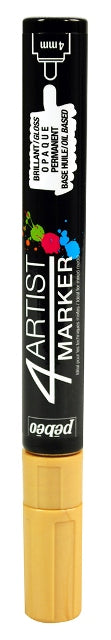 Pebeo 4Artist Oil Based Paint Marker Gold 4mm