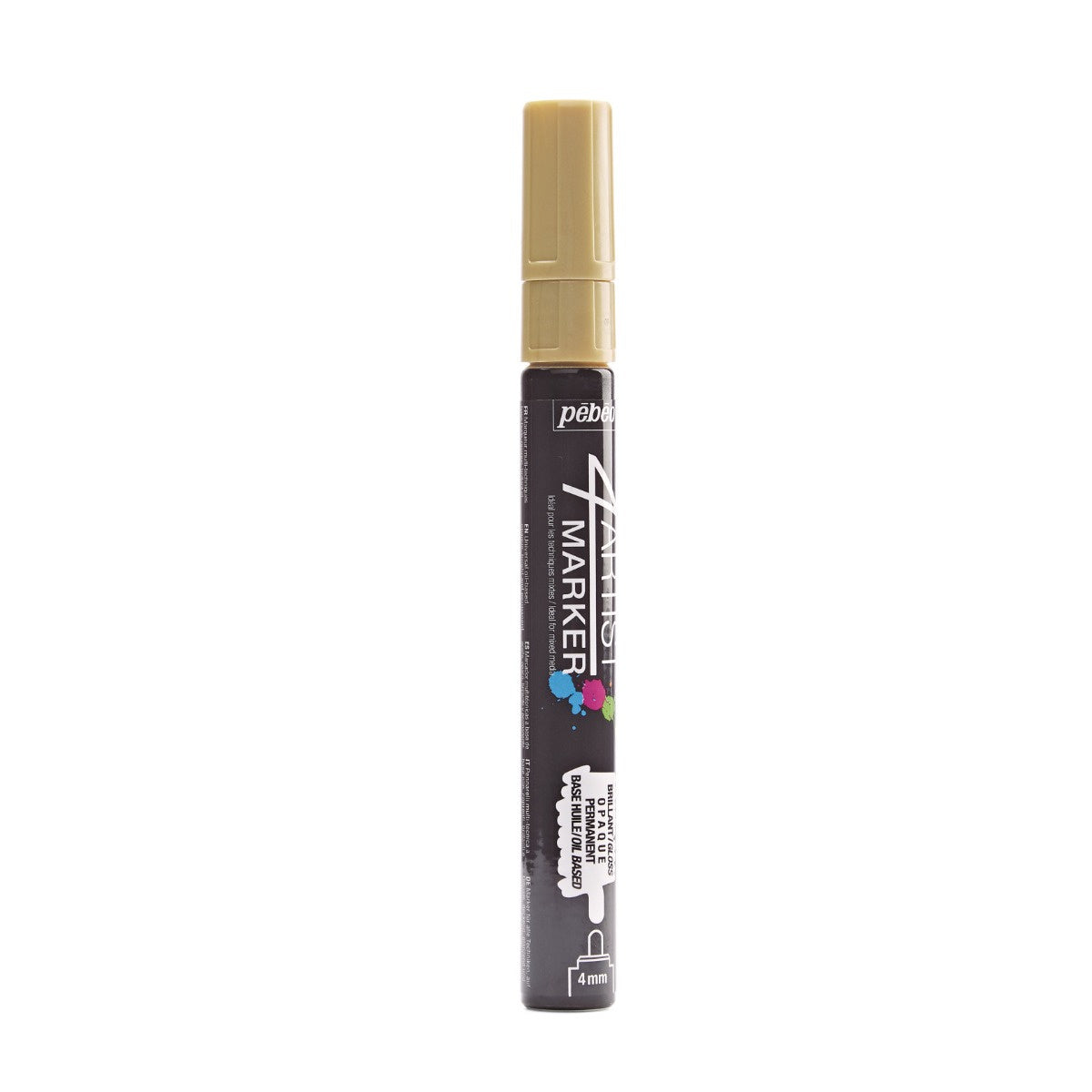 Pebeo 4Artist Oil Based Paint Marker Gold