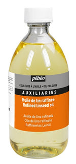 Pebeo Oil Medium Refined Linseed Oil 495ml