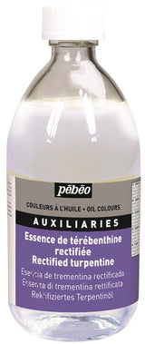 Pebeo Oil Medium Rectified Turpentine 495ml