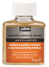 Pebeo Oil Medium Colourless Painting 75ml