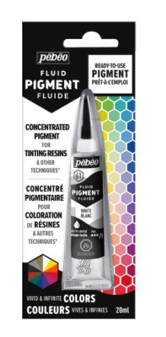 Pebeo Resin Fluid Pigment White 20ml