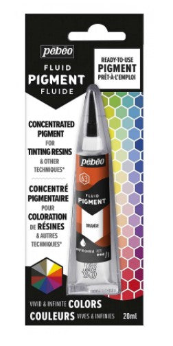 Pebeo Resin Fluid Pigment Orange 20ml